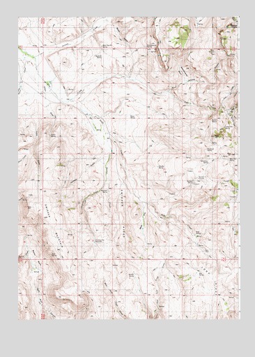 Swisher Mountain, ID USGS Topographic Map