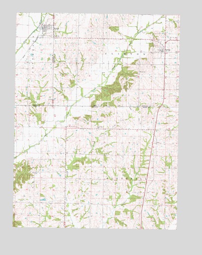 Blockton, IA USGS Topographic Map