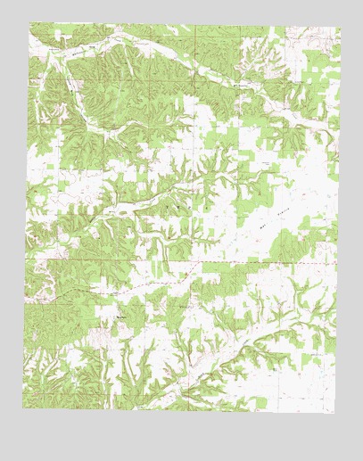 Sycamore, OK USGS Topographic Map