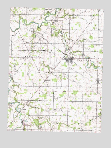 Sycamore, OH USGS Topographic Map