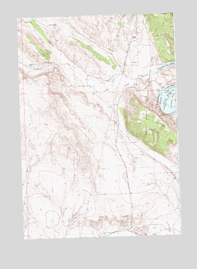 Sykes Spring, WY USGS Topographic Map