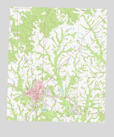 Sylvester, GA USGS Topographic Map