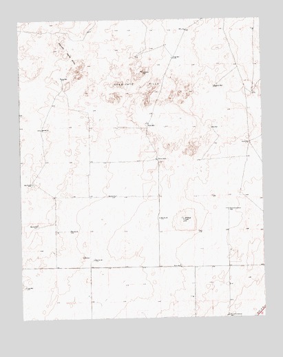 Syndicate Hills, TX USGS Topographic Map