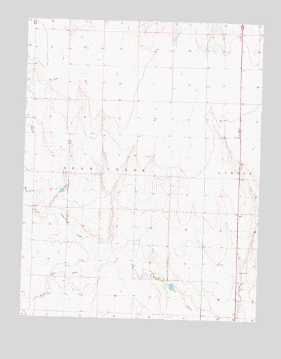 Syracuse West SE, KS USGS Topographic Map