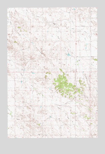 T G Creek, MT USGS Topographic Map