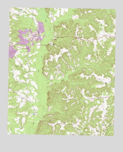 Tabernacle, GA USGS Topographic Map