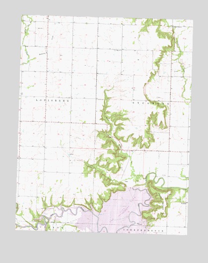 Table Mound, KS USGS Topographic Map