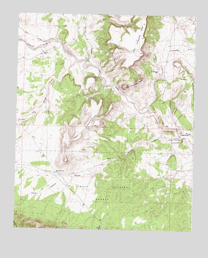 Table Mountain, NM USGS Topographic Map