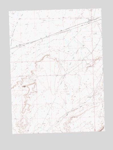 Table Rock, WY USGS Topographic Map