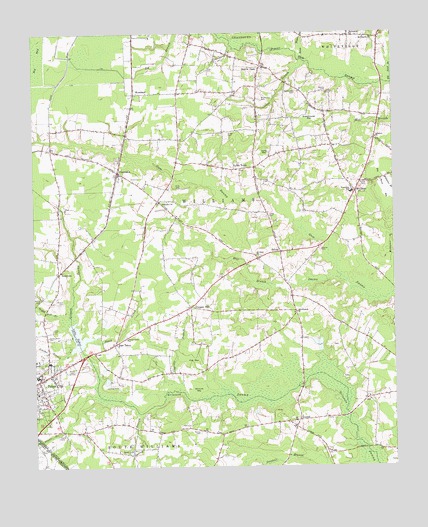 Tabor City East, NC USGS Topographic Map