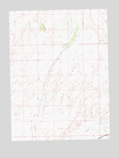 Tabor Flats, NV USGS Topographic Map