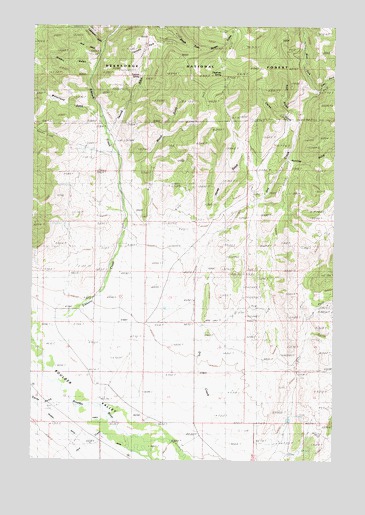 Tacoma Park, MT USGS Topographic Map