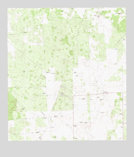 Tacubaya, TX USGS Topographic Map