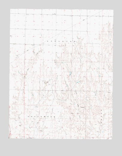Bloom SW, KS USGS Topographic Map