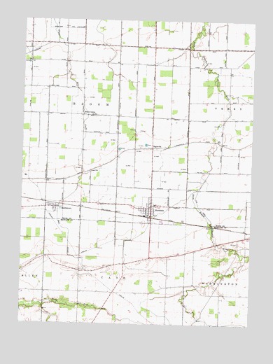 Bloomdale, OH USGS Topographic Map
