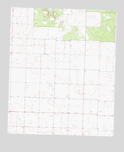 Tahoka SW, TX USGS Topographic Map