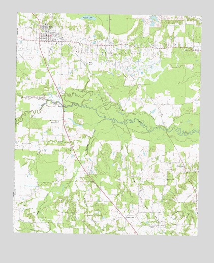 Talco, TX USGS Topographic Map