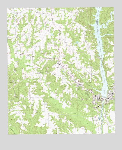 Tallassee, AL USGS Topographic Map