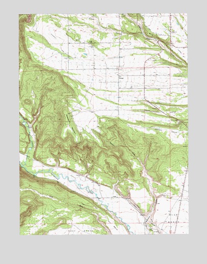 Talmage, UT USGS Topographic Map
