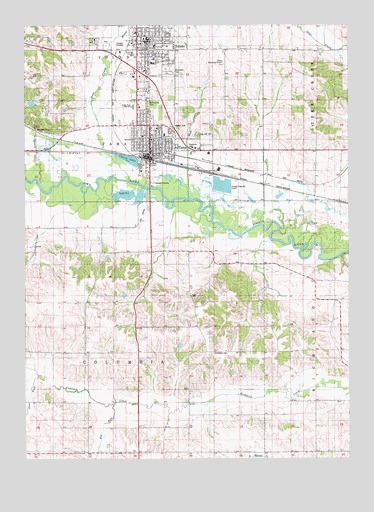 Tama, IA USGS Topographic Map