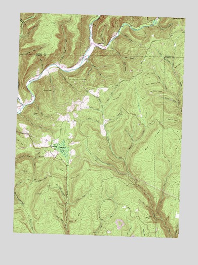 Tamarack, PA USGS Topographic Map