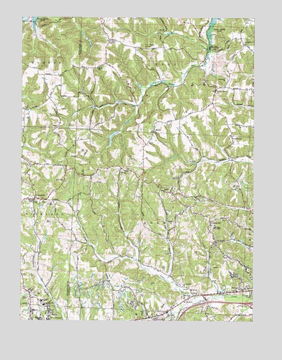 Bloomfield, OH USGS Topographic Map