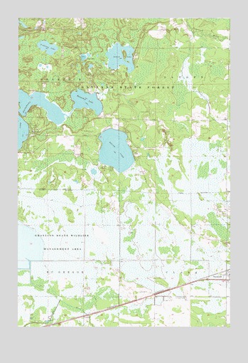 Tamarack, MN USGS Topographic Map