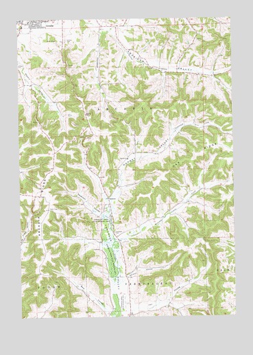 Tamarack, WI USGS Topographic Map