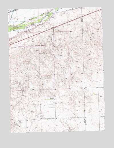 Tamarack Ranch, CO USGS Topographic Map