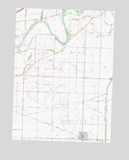 Tampico, IL USGS Topographic Map