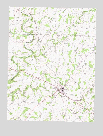 Taneytown, MD USGS Topographic Map