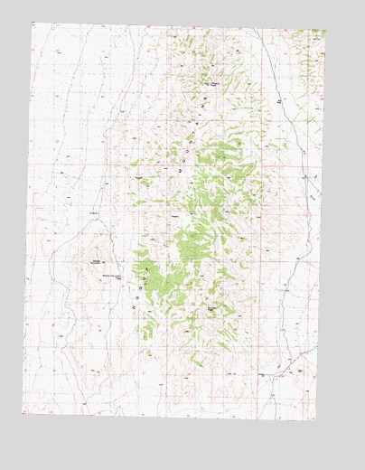 Tangent Peak, UT USGS Topographic Map