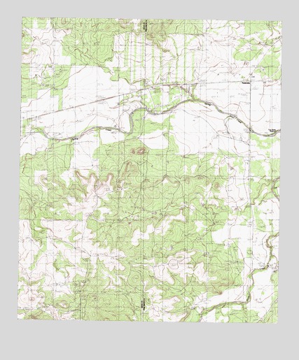 Tankersley, TX USGS Topographic Map