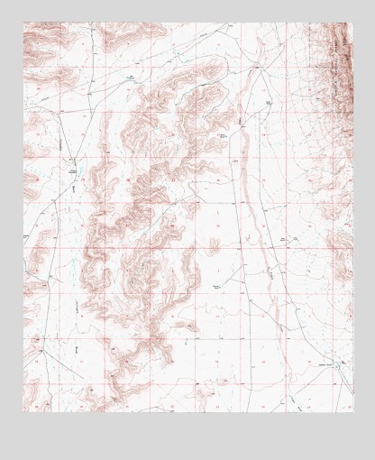 Tanner Ranch, NM USGS Topographic Map