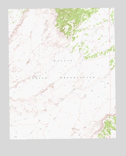 Tanner Springs, AZ USGS Topographic Map