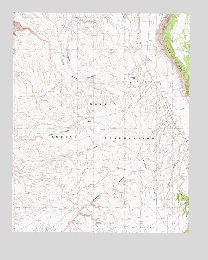 Tanner Well, AZ USGS Topographic Map
