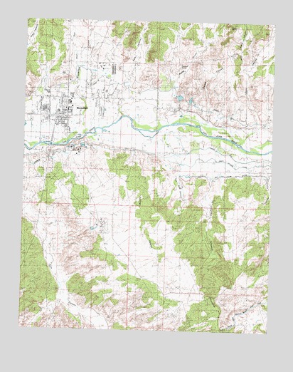 Bloomfield, NM USGS Topographic Map