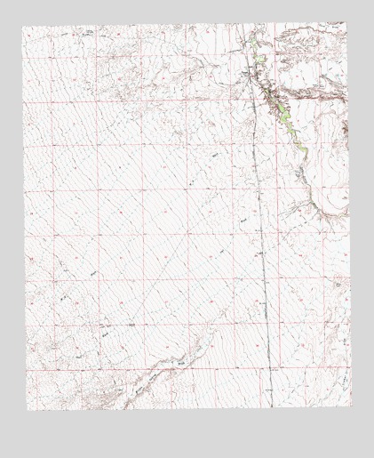 Tanque, AZ USGS Topographic Map