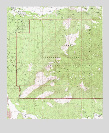 Tanque Verde Peak, AZ USGS Topographic Map