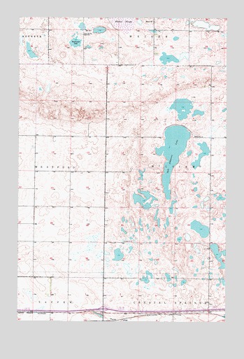 Tappen NE, ND USGS Topographic Map