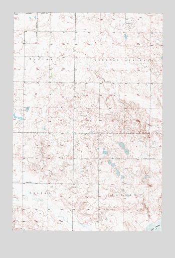 Tappen SE, ND USGS Topographic Map