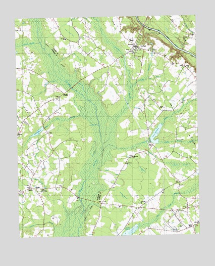 Tar Heel, NC USGS Topographic Map