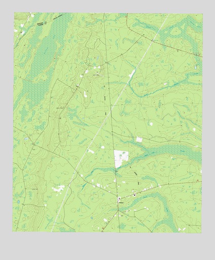 Tarboro, GA USGS Topographic Map