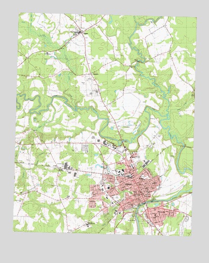Tarboro, NC USGS Topographic Map