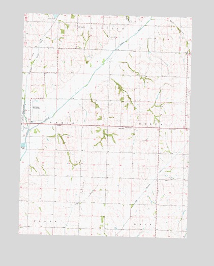 Tarkio East, MO USGS Topographic Map