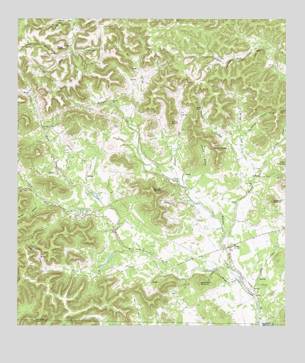 Tarpley, TX USGS Topographic Map