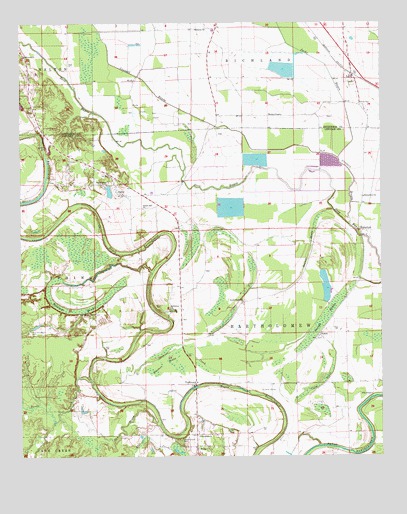 Tarry, AR USGS Topographic Map