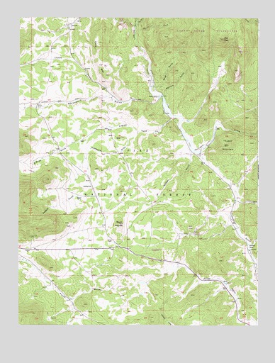 Tarryall, CO USGS Topographic Map