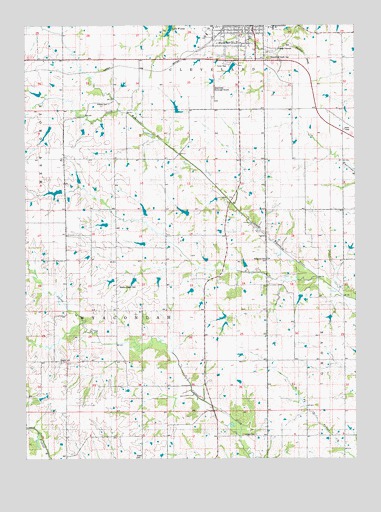 Bloomfield South, IA USGS Topographic Map