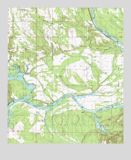Tasso, AL USGS Topographic Map